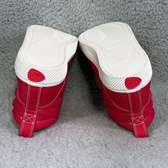 Cariuma Pantone Viva Magenta Womens Size 8 High Top Sneakers Shoes Red Canvas - Picture 8 of 9